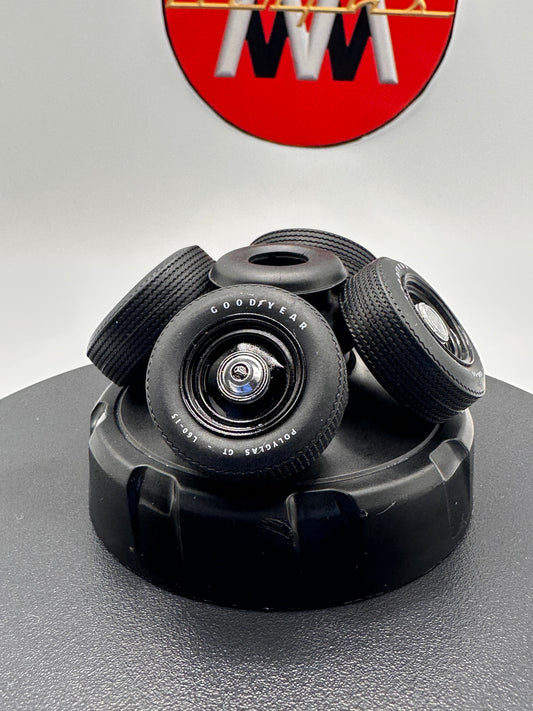NEW Product: 1968 and 1969 15” steelies with dog dish caps.