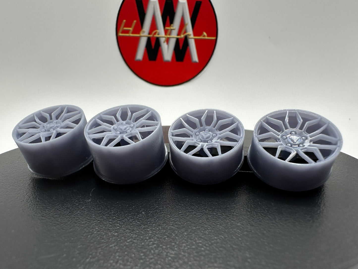 1/25 Z06 Spider Wheels for Revell C8 Corvette Z51 | Heath’s Model Works | 3D Print