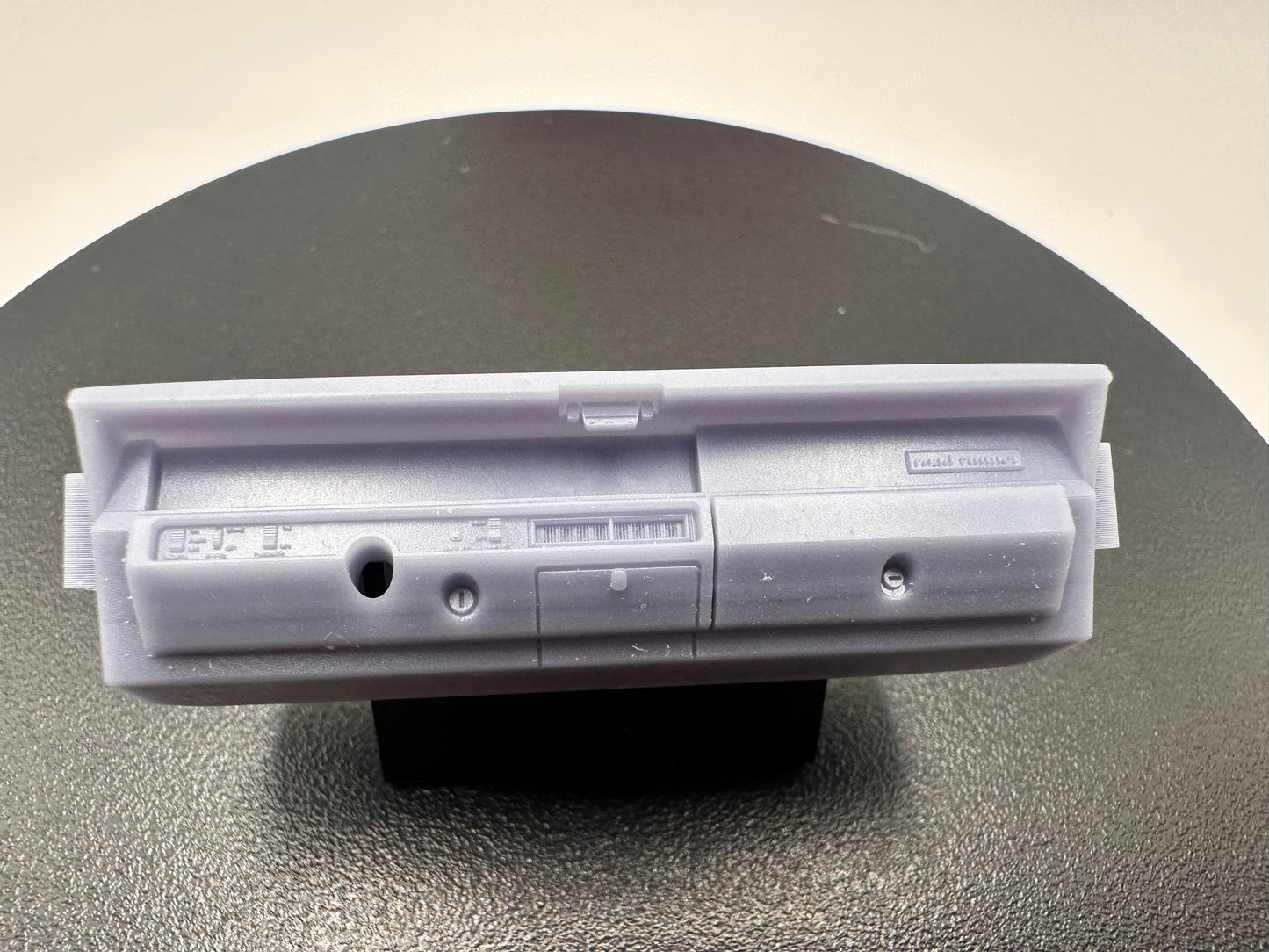 1/25 scale 1969 Road Runner dashboard (for Heaths Model Works interior tub and Jo-Han body.