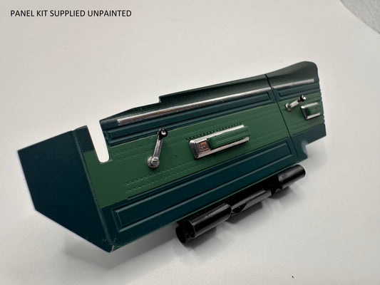 1/25 scale 1969 Road Runner door panel (set) for AMT or Heaths Model Works interior tub
