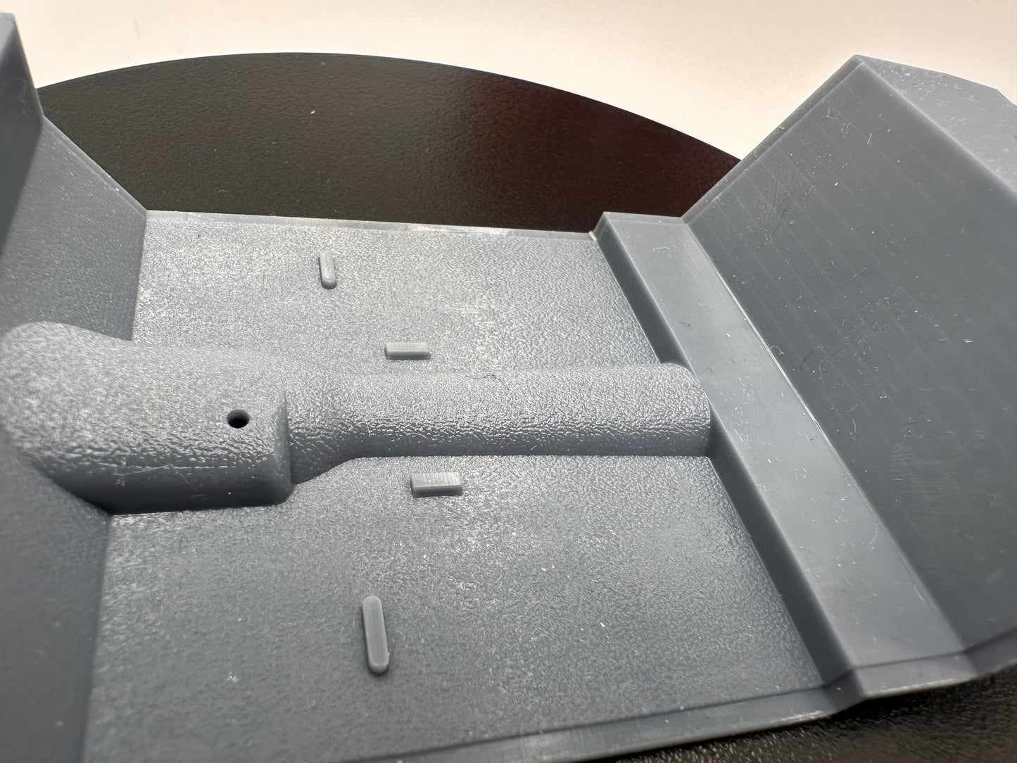 1/25 scale Interior tub, Plymouth/Dodge B-Body, for kit bashing Johan body on AMT chassis. Heaths Model Works