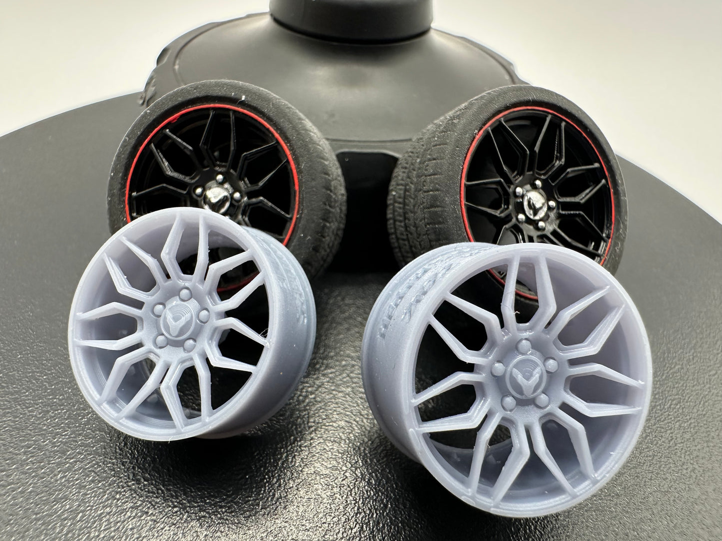 1/25 Z06 Spider Wheels for Revell C8 Corvette Z51 | Heath’s Model Works | 3D Print