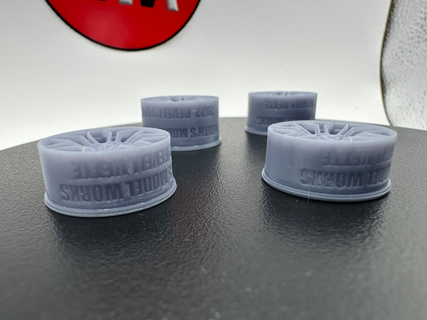 1/25 Z06 Spider Wheels for Revell C8 Corvette Z51 | Heath’s Model Works | 3D Print