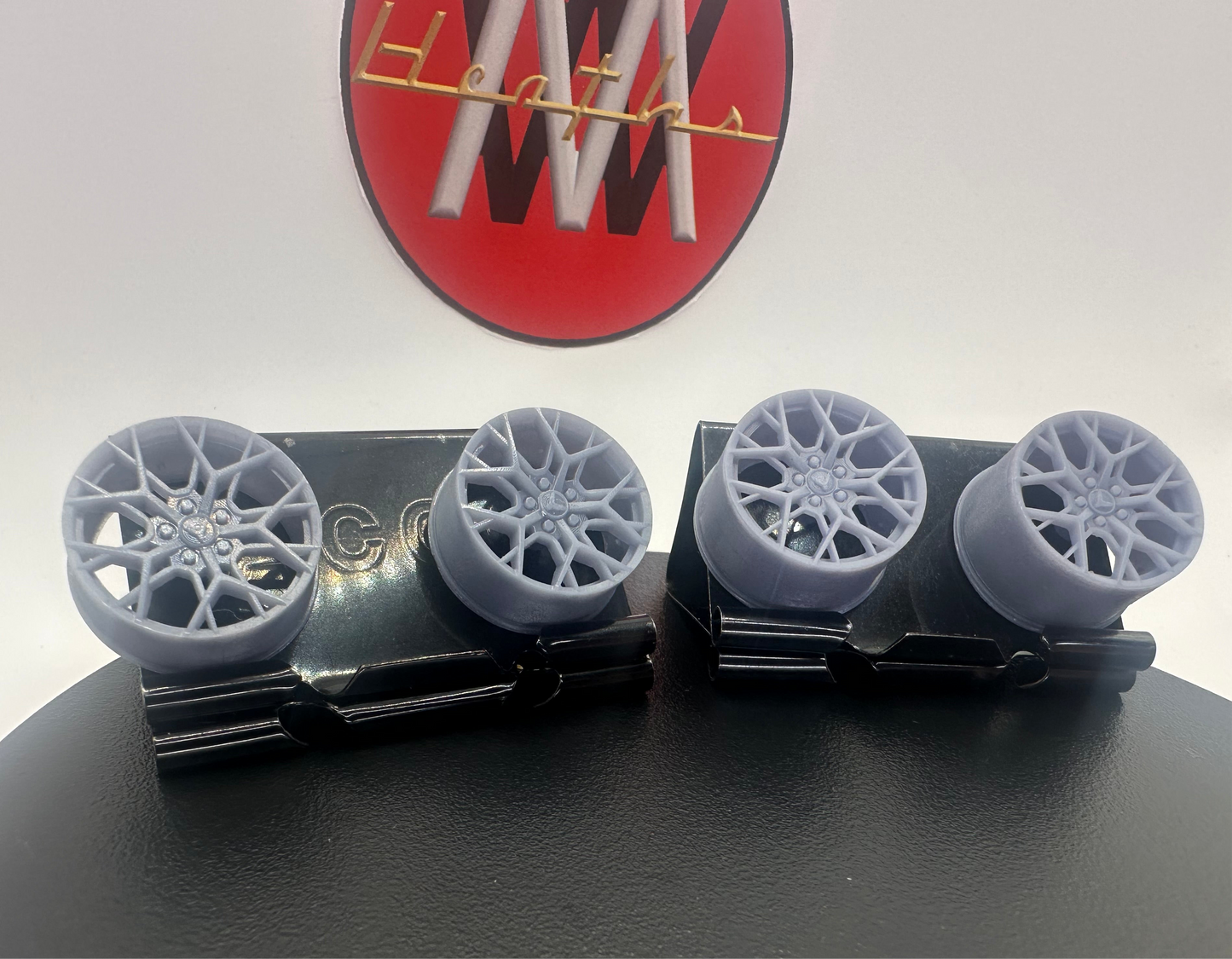 1/25 ZR1 Wheels for Revell C8 Corvette Model | Heath's Model Works | 3D Print