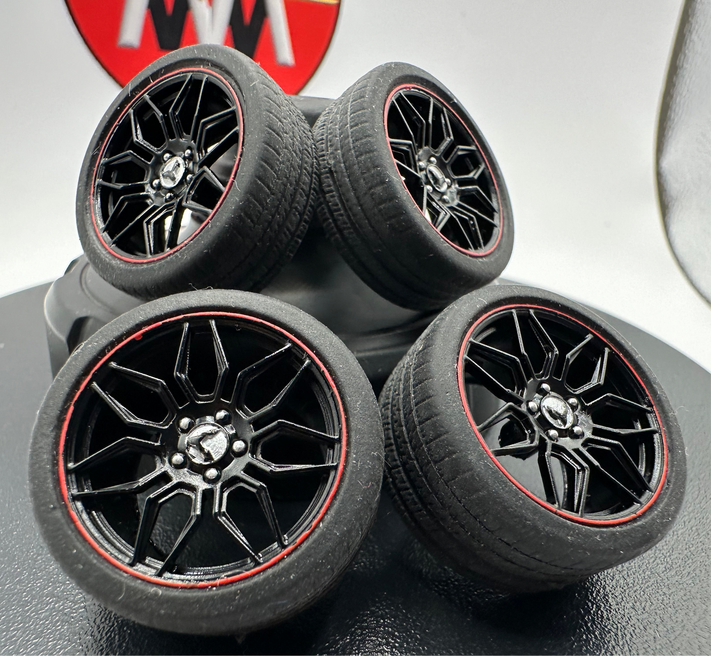 1/25 Z06 Spider Wheels for Revell C8 Corvette Z51 | Heath’s Model Works | 3D Print