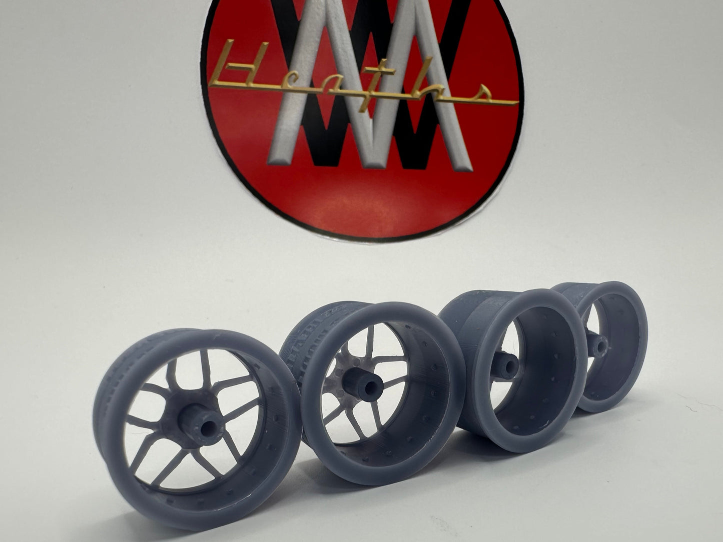 1/25 ZR1 5 spoke Wheels for Revell C8 Corvette Model | Heath's Model Works | 3D Print