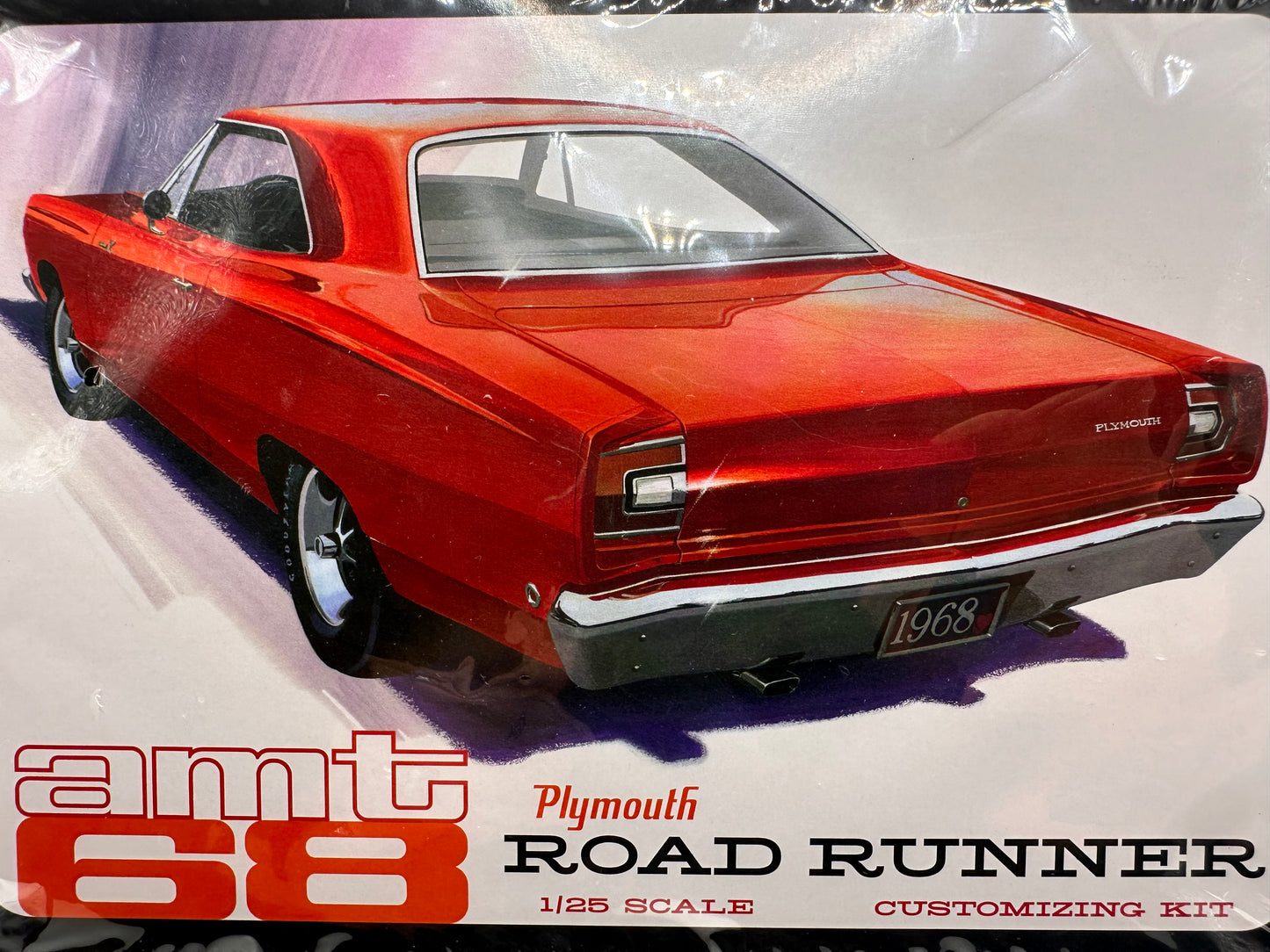 AMT 1968 Roadrunner 1/25 Scale Keystone Klassic Wheels (also fit 1969 GTX). 3D printed resin, Heaths Model Works