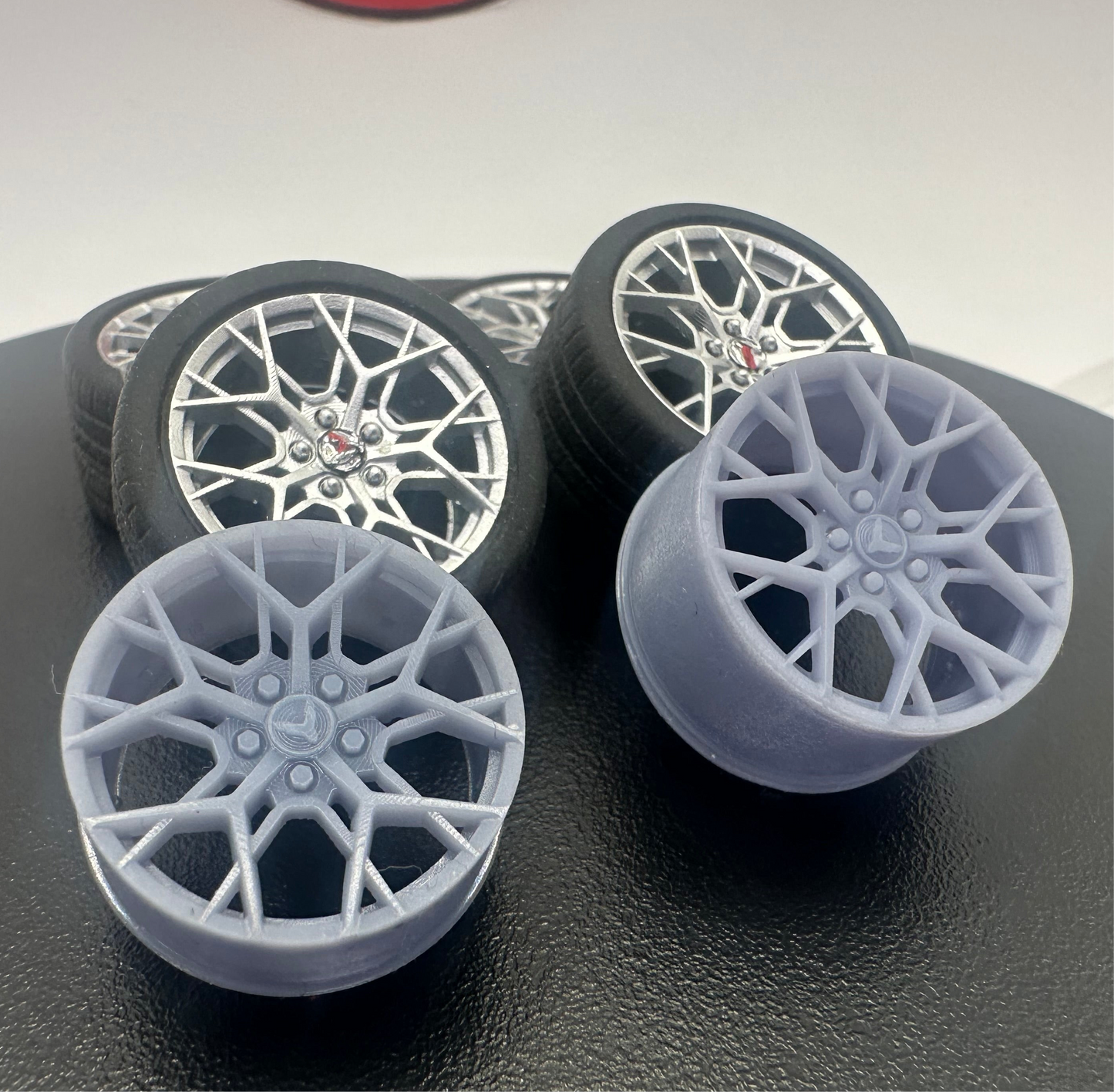 1/25 ZR1 Wheels for Revell C8 Corvette Model | Heath's Model Works | 3D Print