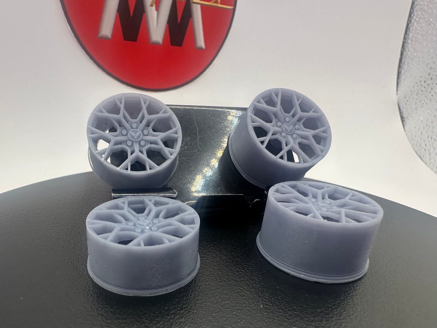 1/25 ZR1 Wheels for Revell C8 Corvette Model | Heath's Model Works | 3D Print