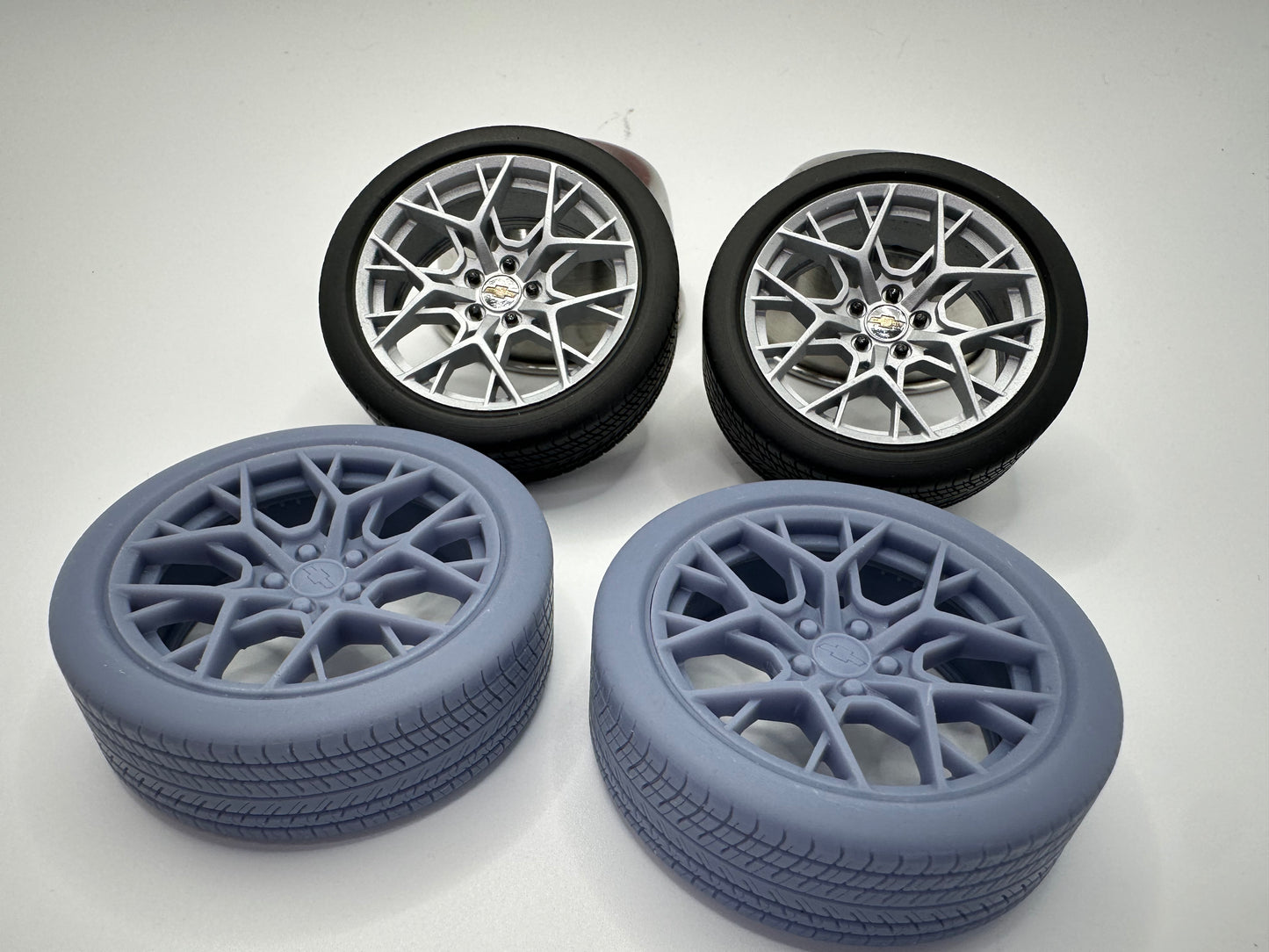 1/12 scale 1969 Camaro suspension/brake/wheel tire bundle, Heath's Model Works