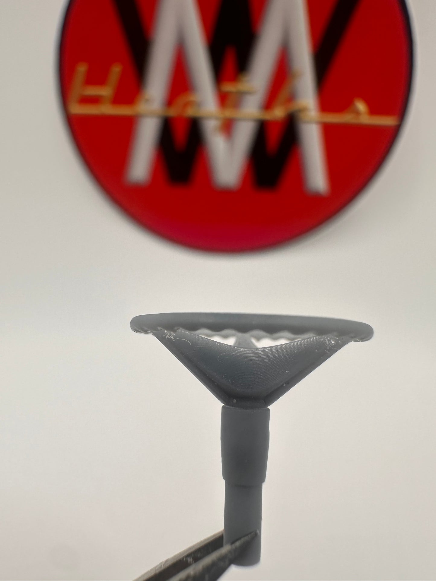 1/25 scale 1968-70 B-body Standard steering wheel for AMT and Revell model kits Roadrunner, GTX, Challenger, Super Bee, Coronet.  Heaths Model Works