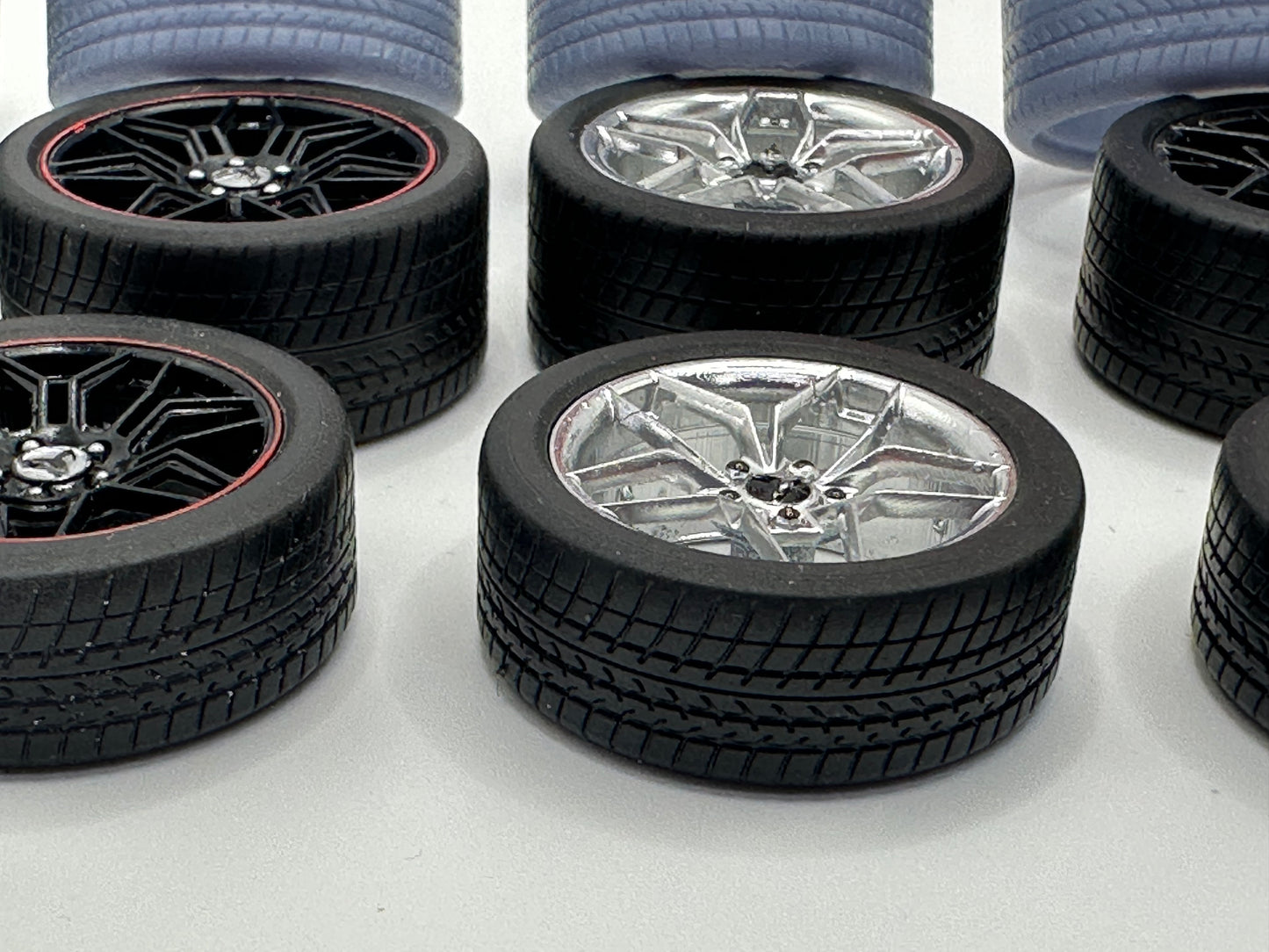 1/25 scale Revell C8 Corvette Pilot Sport All Season Tire set.