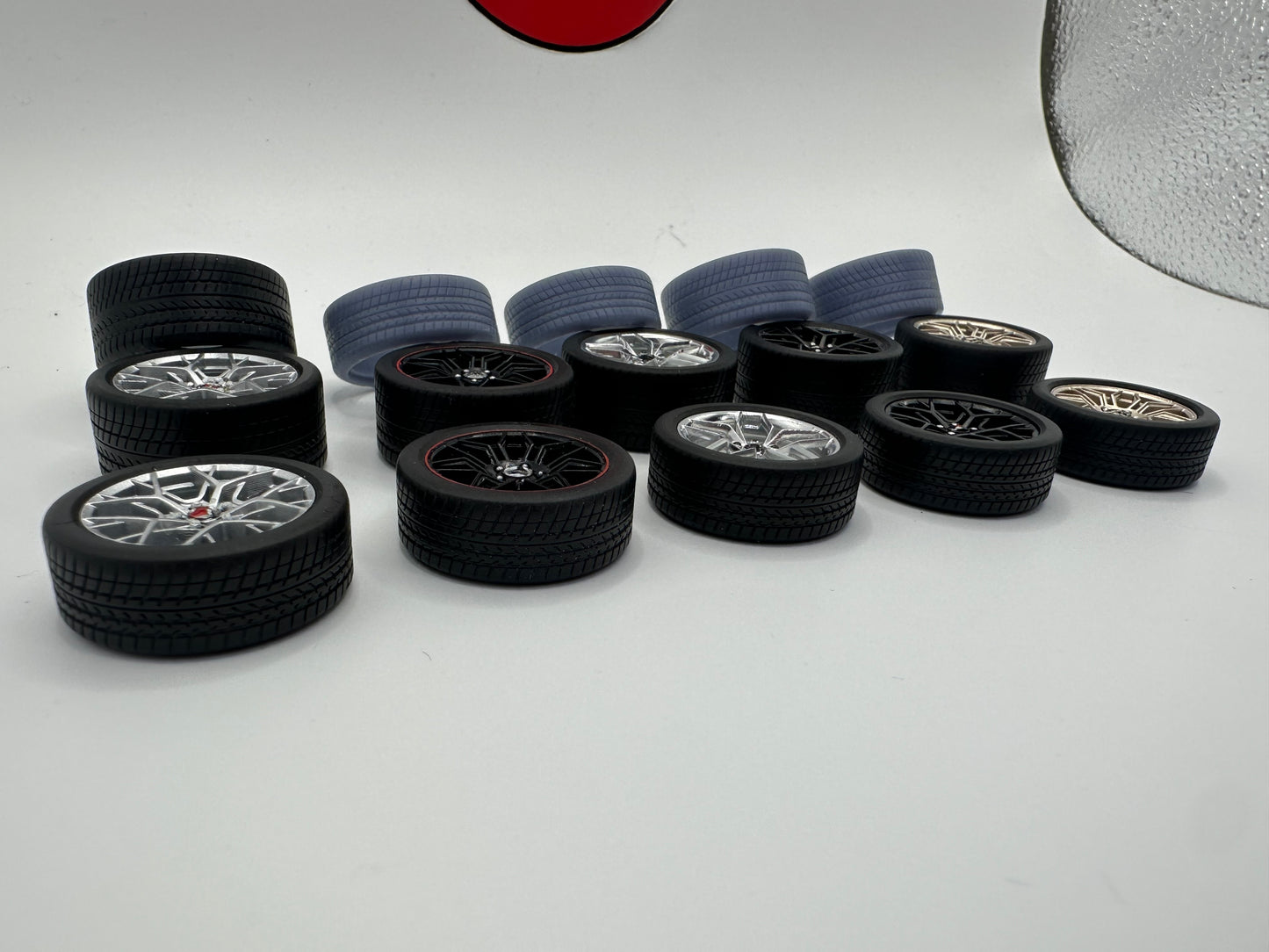 1/25 scale Revell C8 Corvette Pilot Sport All Season Tire set.
