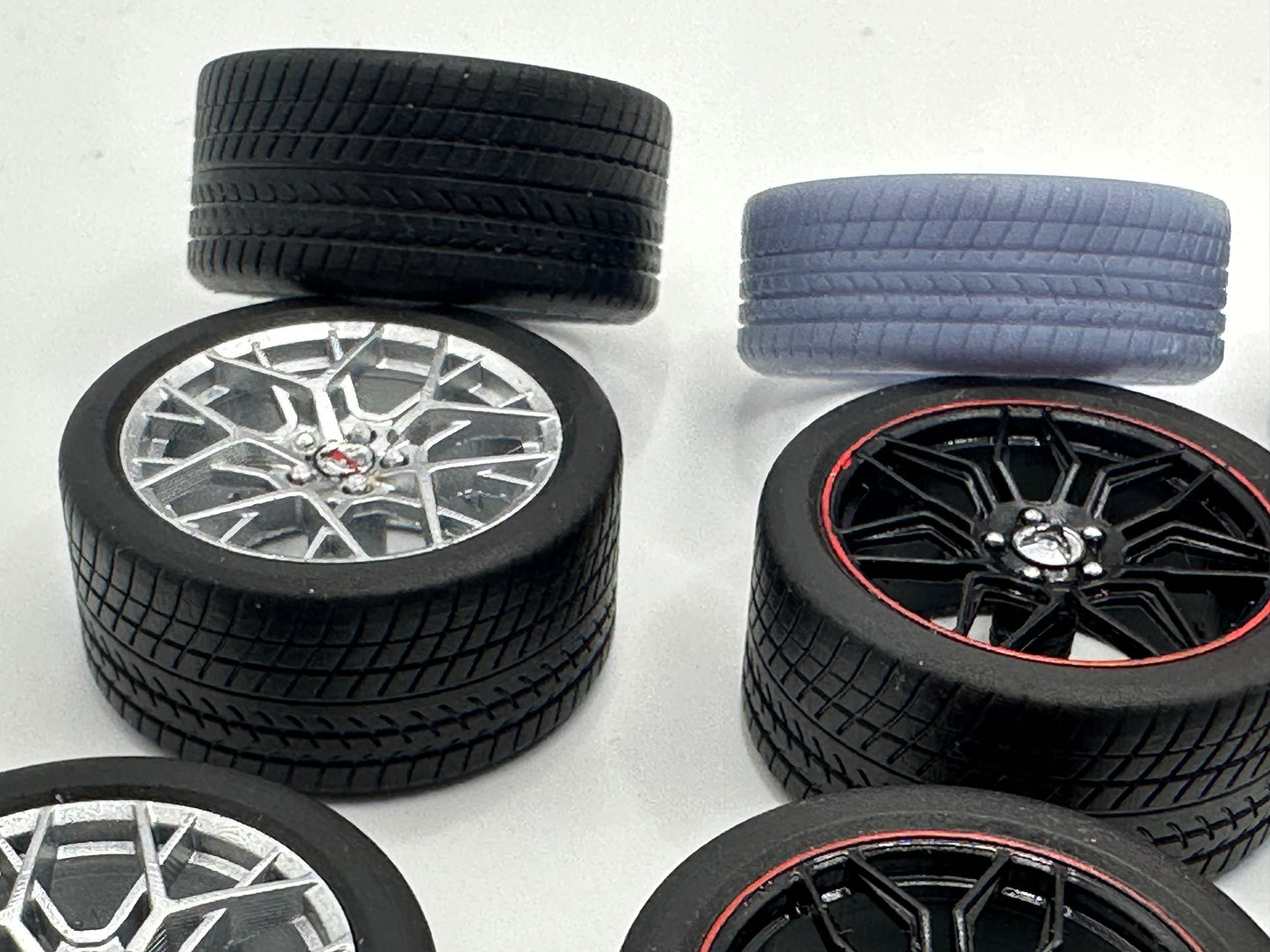 1/25 scale Revell C8 Corvette Pilot Sport All Season Tire set.