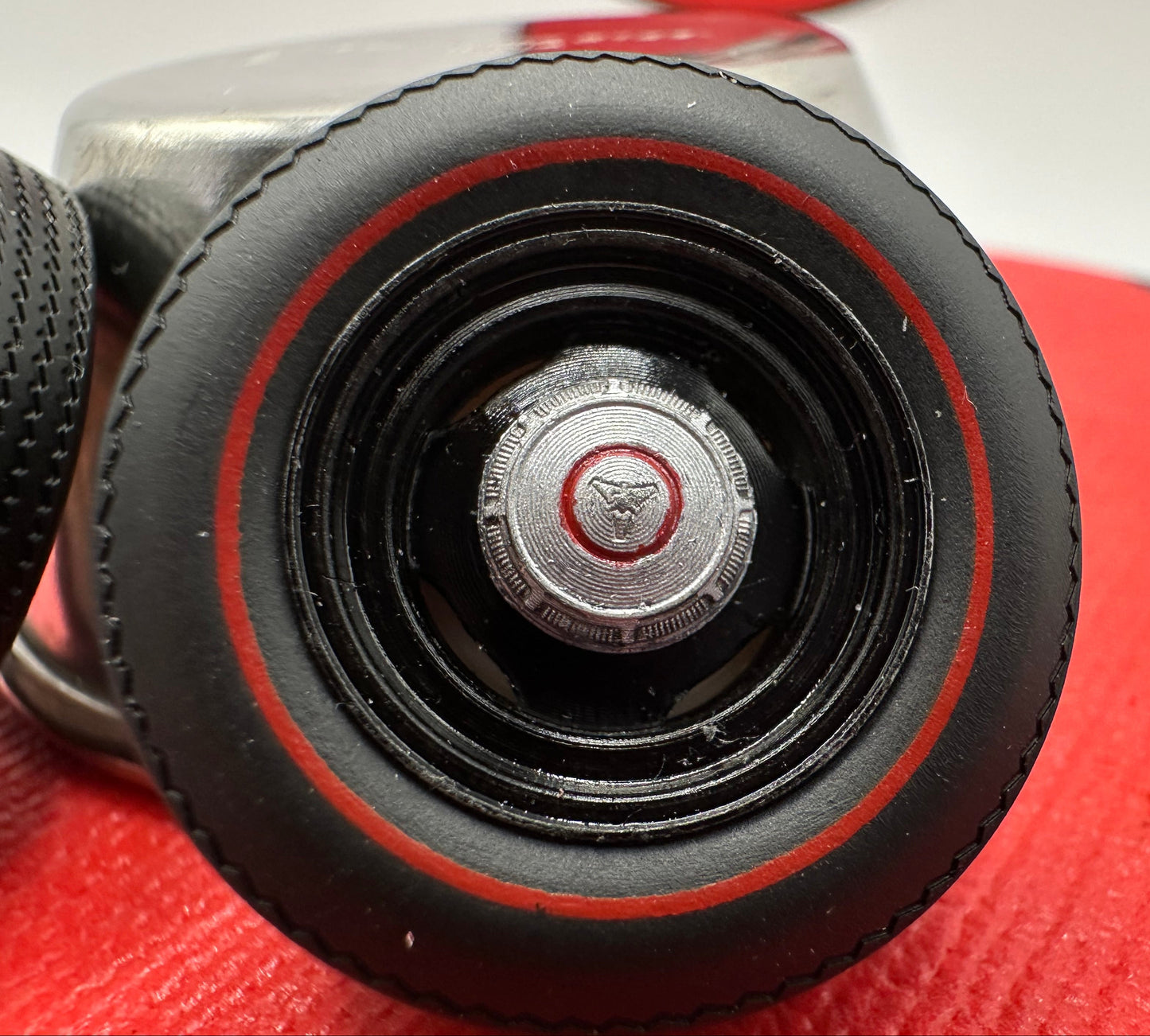 1/25 1969-74 Dodge Steelies & Dog Dish Hub Cap Set  with Fratzog Logo