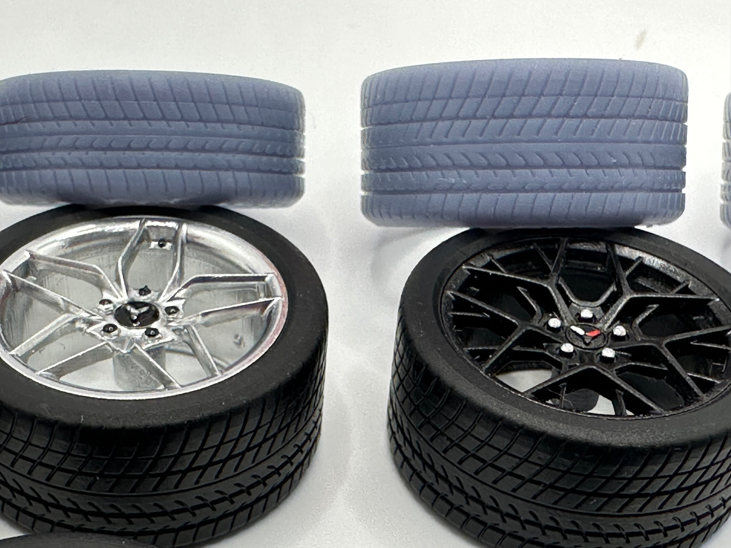 1/25 scale Revell C8 Corvette Pilot Sport All Season Tire set.