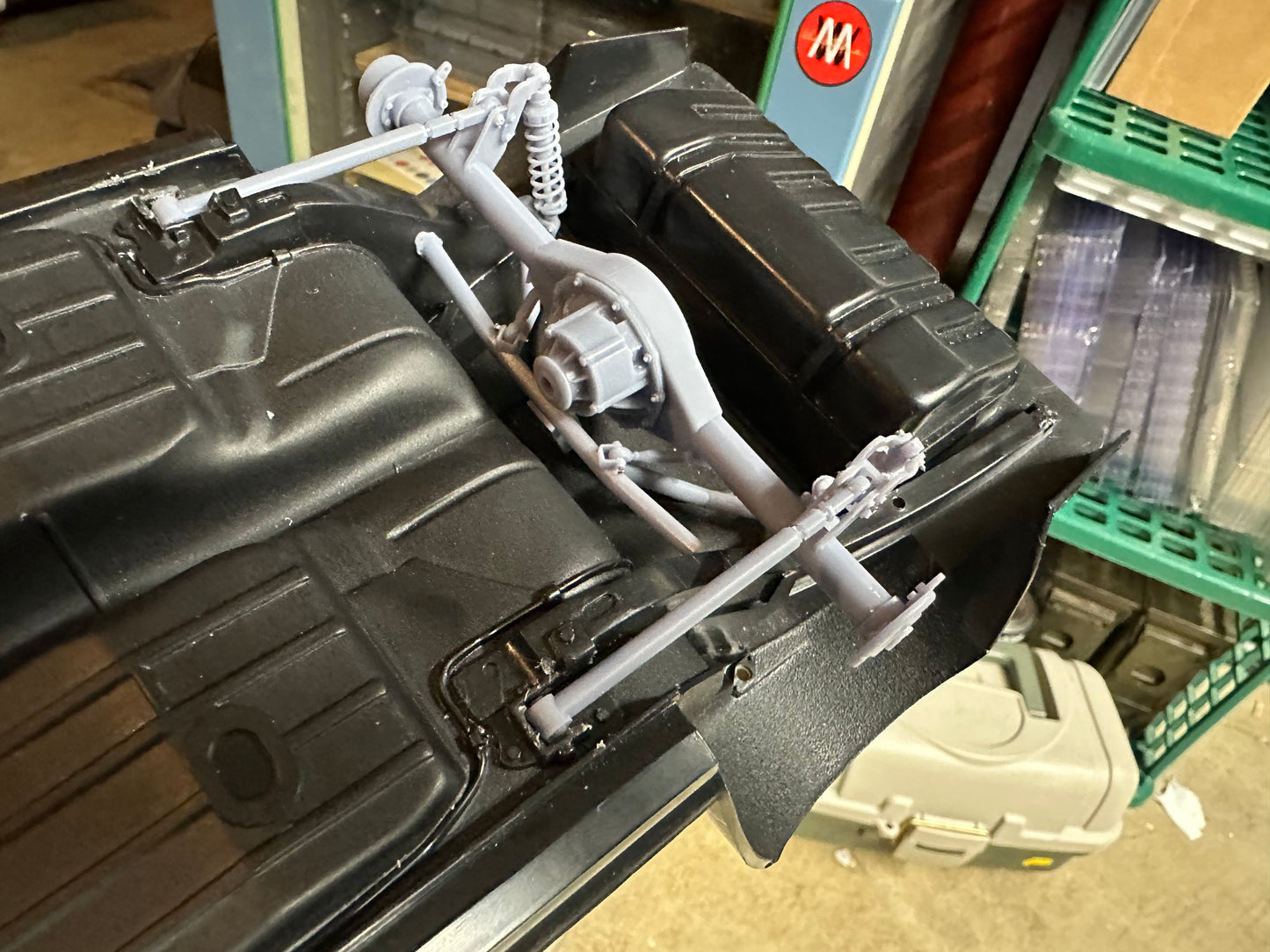 1/12 Scale Revell 1969 Camaro Four Link Rear Suspension