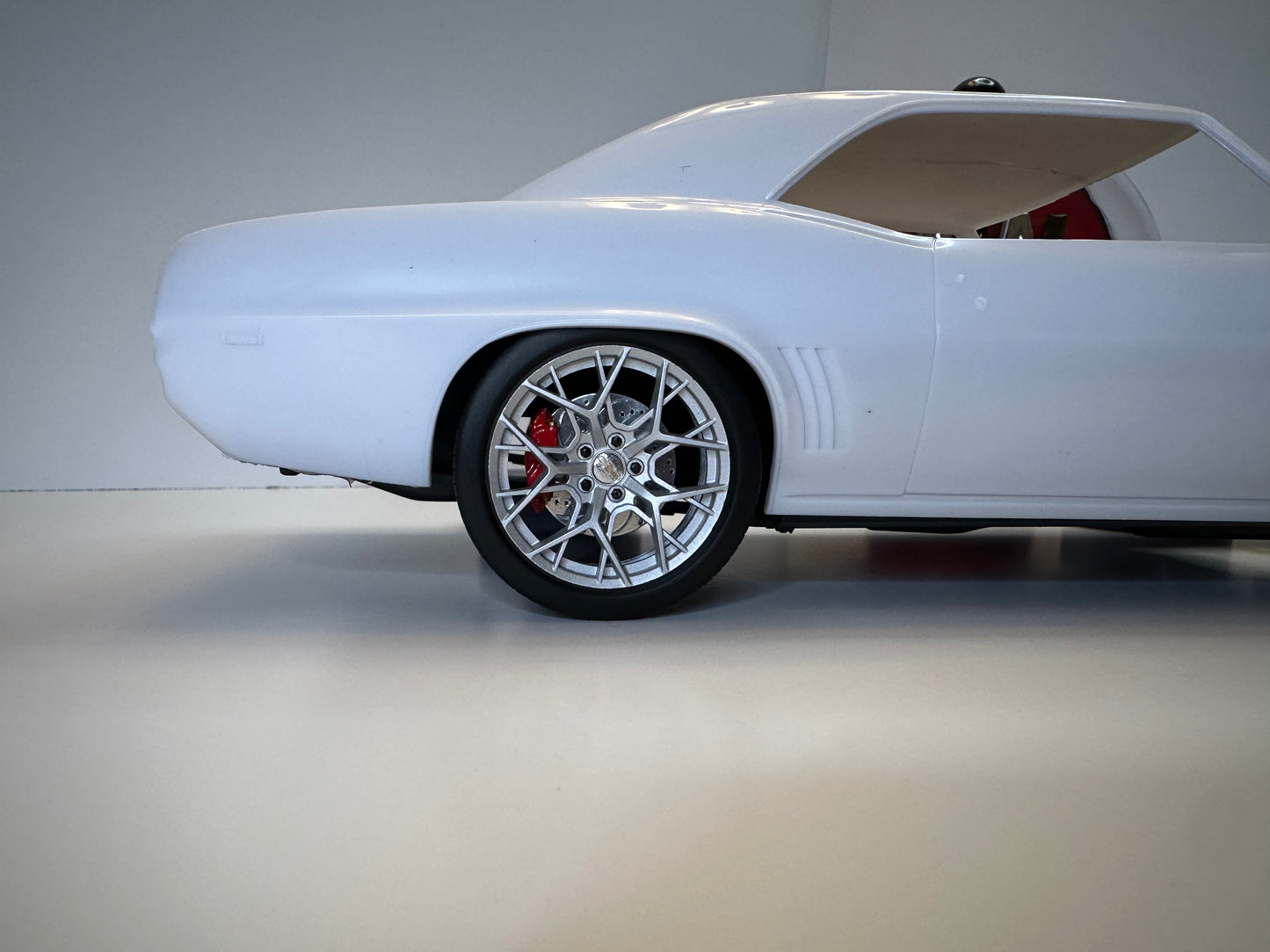 1/12 Scale Revell 1969 Camaro Wheels and Tires (C8 Corvette inspired)