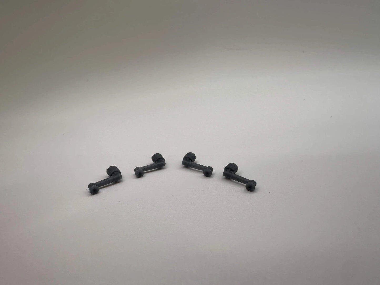 1/25 scale 1968-74 Dodge/Plymouth window crank handle (4 count) for AMT and Revell