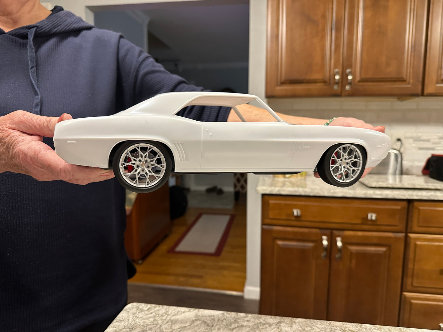 1/12 Scale Revell 1969 Camaro Wheels and Tires (C8 Corvette inspired)