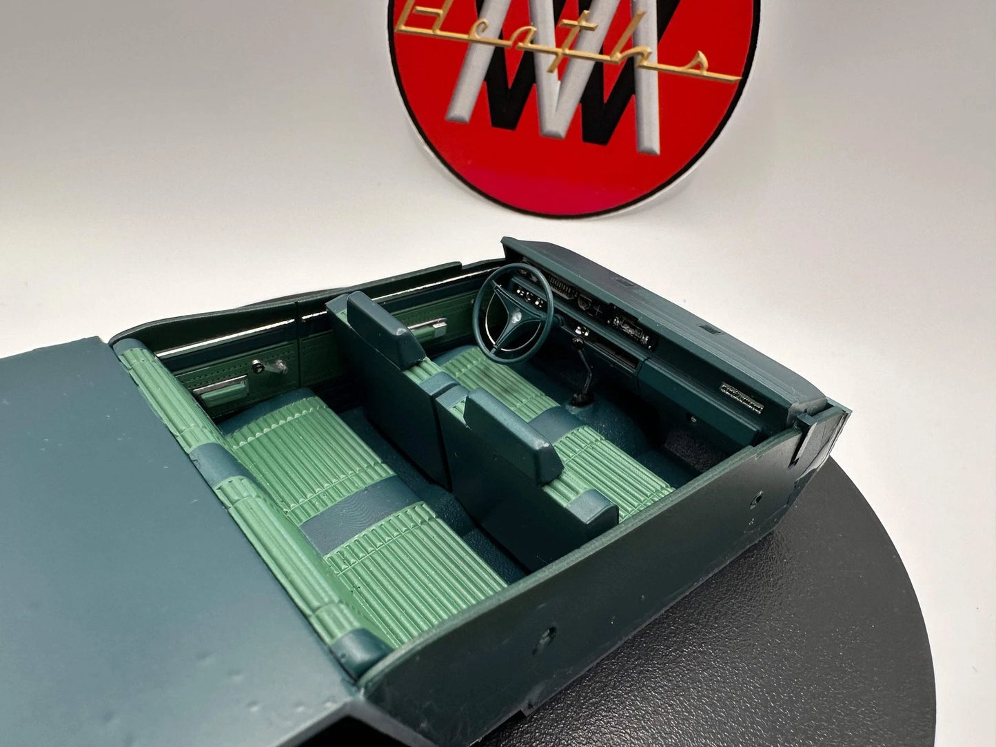 1/25 scale 1969 Road Runner Interior Kit for Jo-Han body on AMT chassis